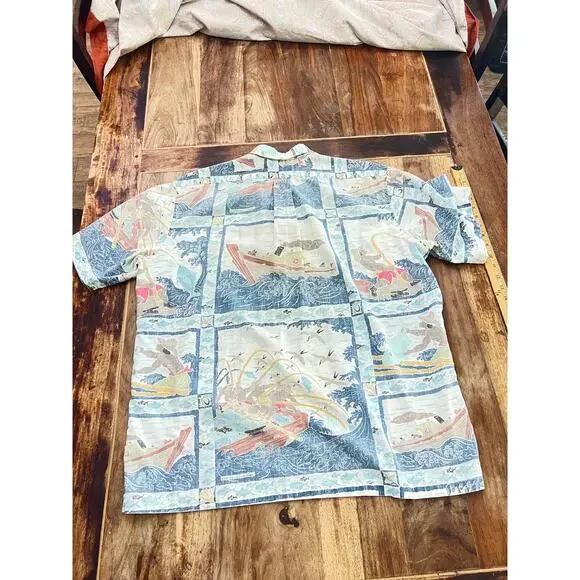 Vintage Reyn Spooner Men Hawaiian Dietrich Varez Collection Aloha Shirt Size XL - Picture 2 of 4